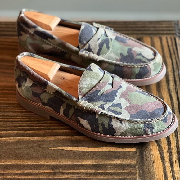 Men's Camouflauge Loafers - Picture 1 of 5